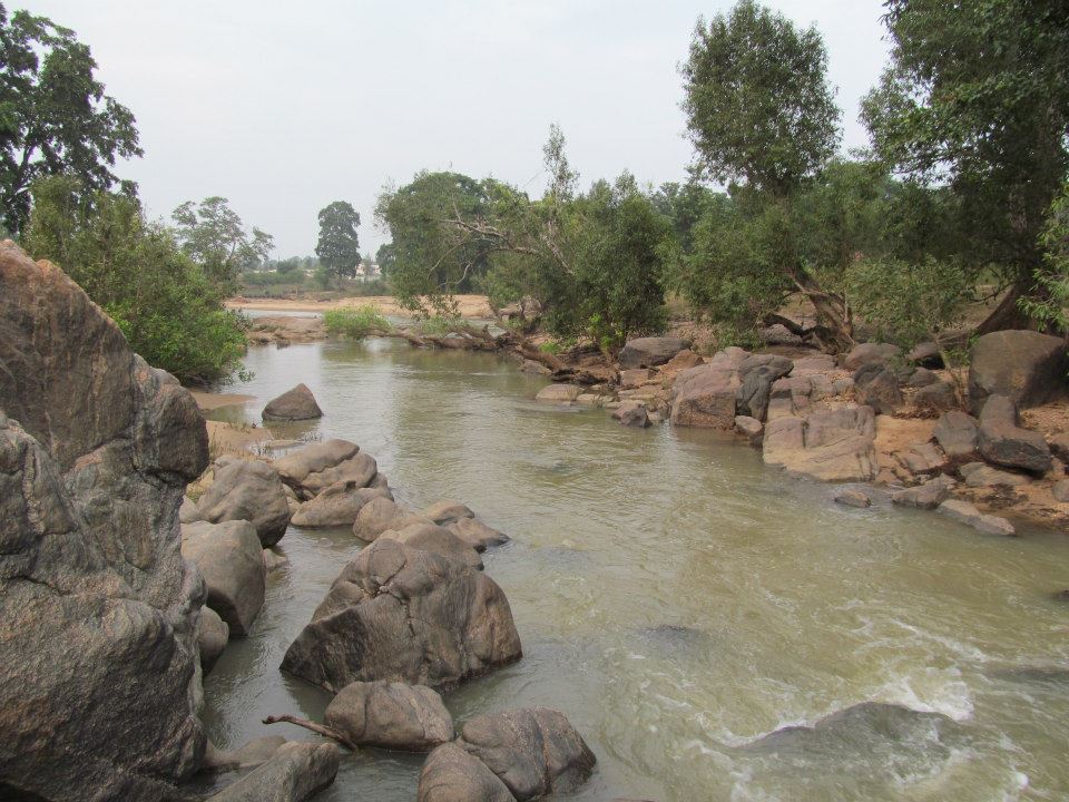 Riverine and rocky landscape used for ecological assessment
